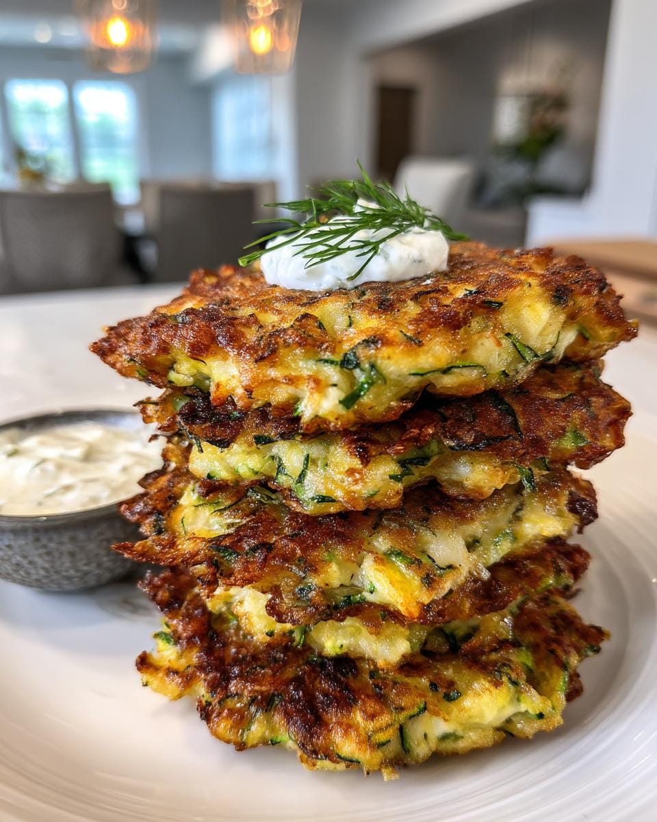 greek zucchini fritters