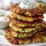 greek zucchini fritters