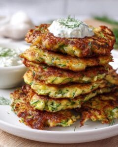 greek zucchini fritters​