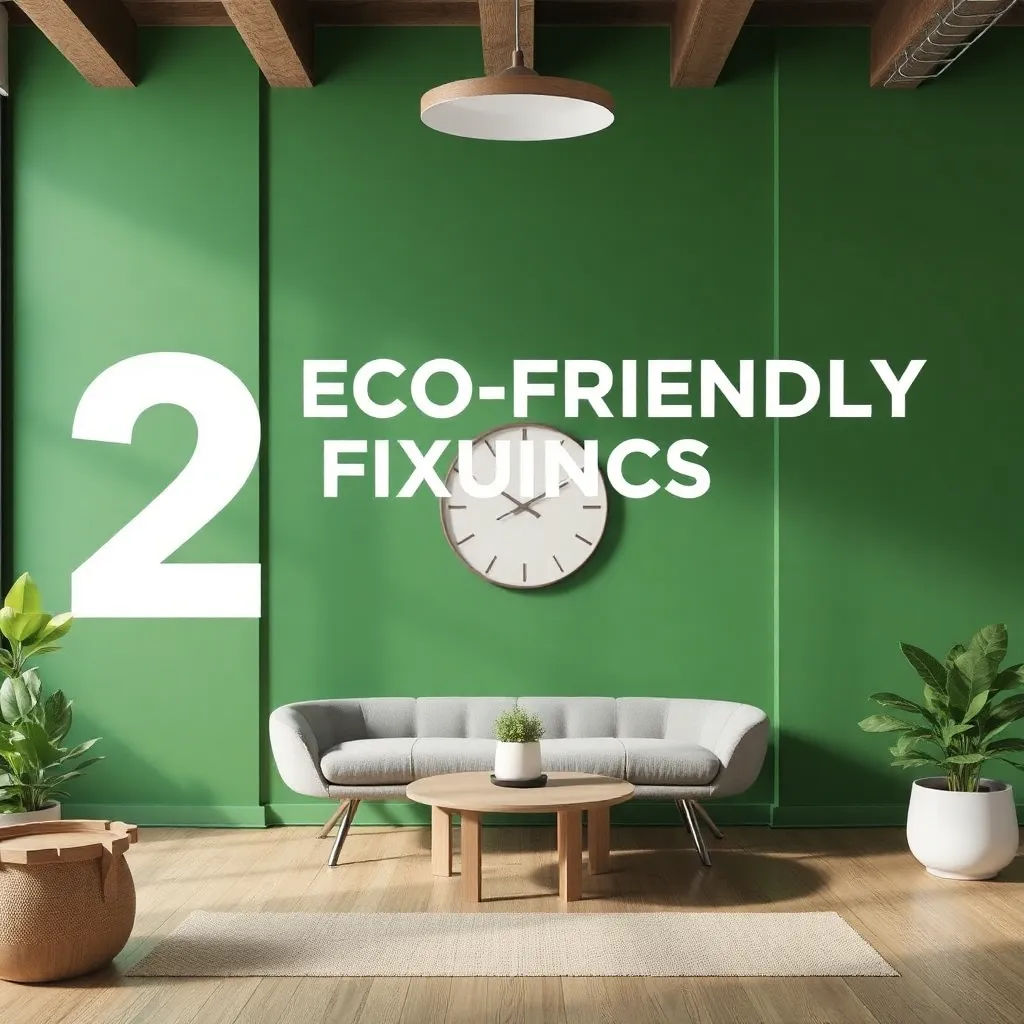 2. Eco-Friendly Fixtures: Sustainability Meets Style